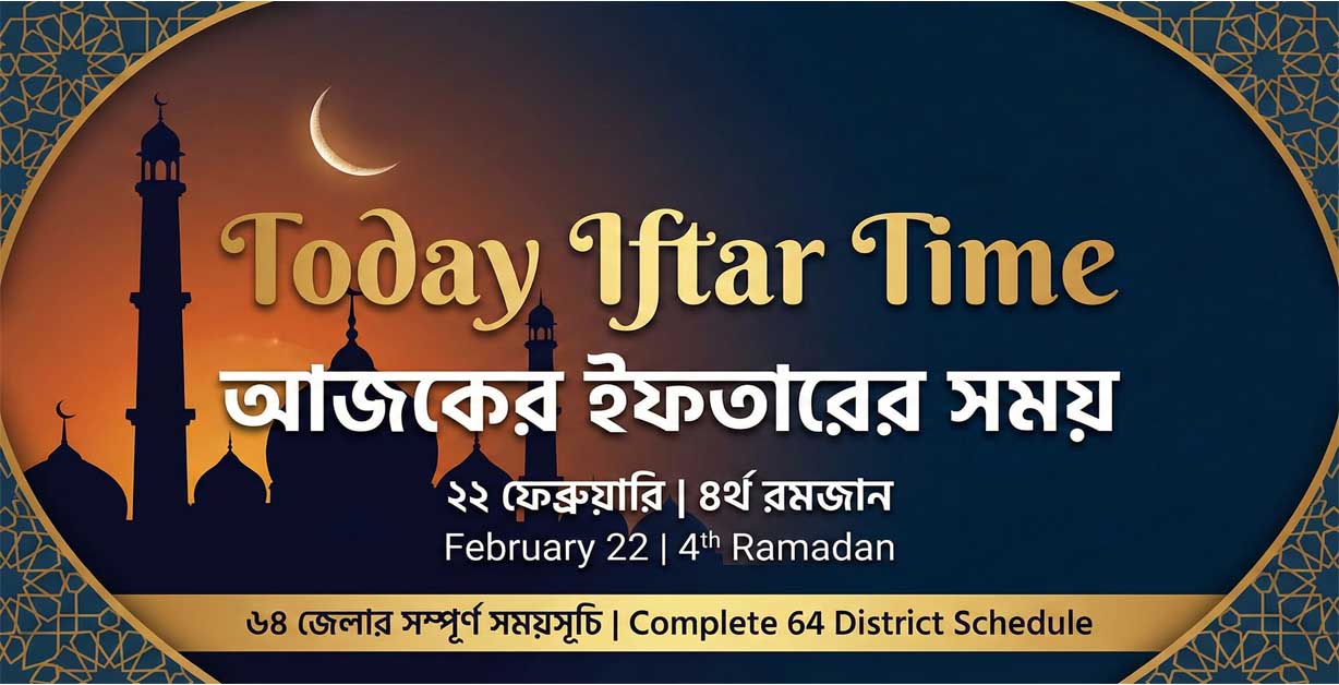Today Iftar Time