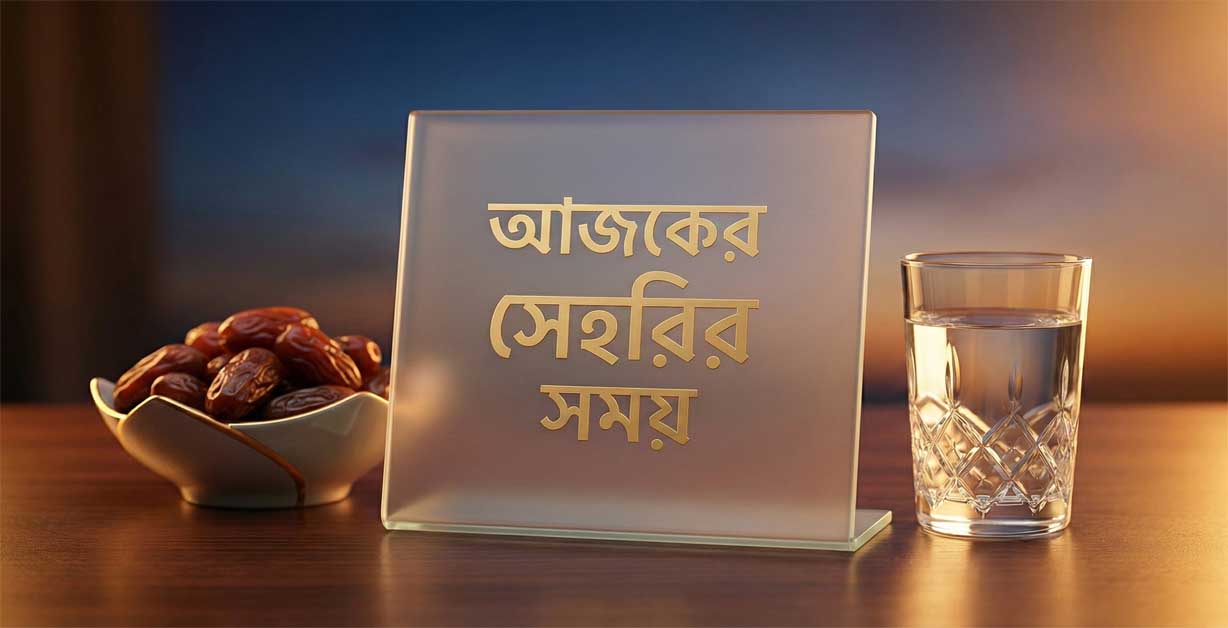 আজকের সেহরির সময়: বাংলাদেশের ৬৪ জেলার সেহরির সময়সূচি